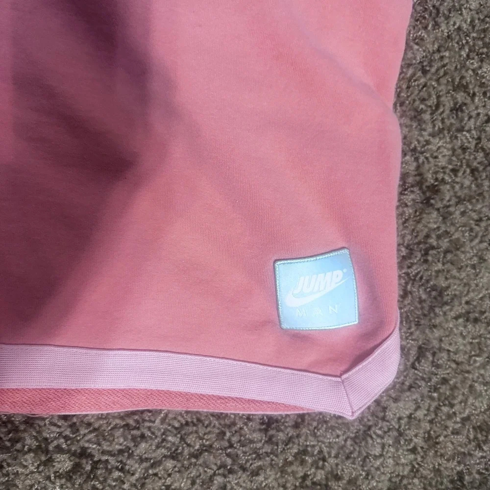 Nike Jordan Jumpman Fleece Shorts Mens 3XL Peach Colorblock Sweat shorts